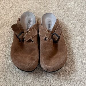 Bjorndal Tan Suede Mules